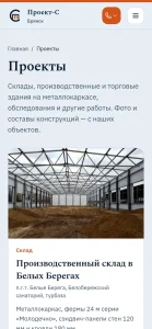 Проект-С — Мобильная: внутренняя