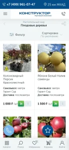 ТК «Конструктор» — Мобильная: внутренняя